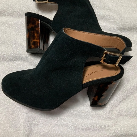 Vionic Lacey Tortoise Open Heel Shoe - Picture 4 of 9